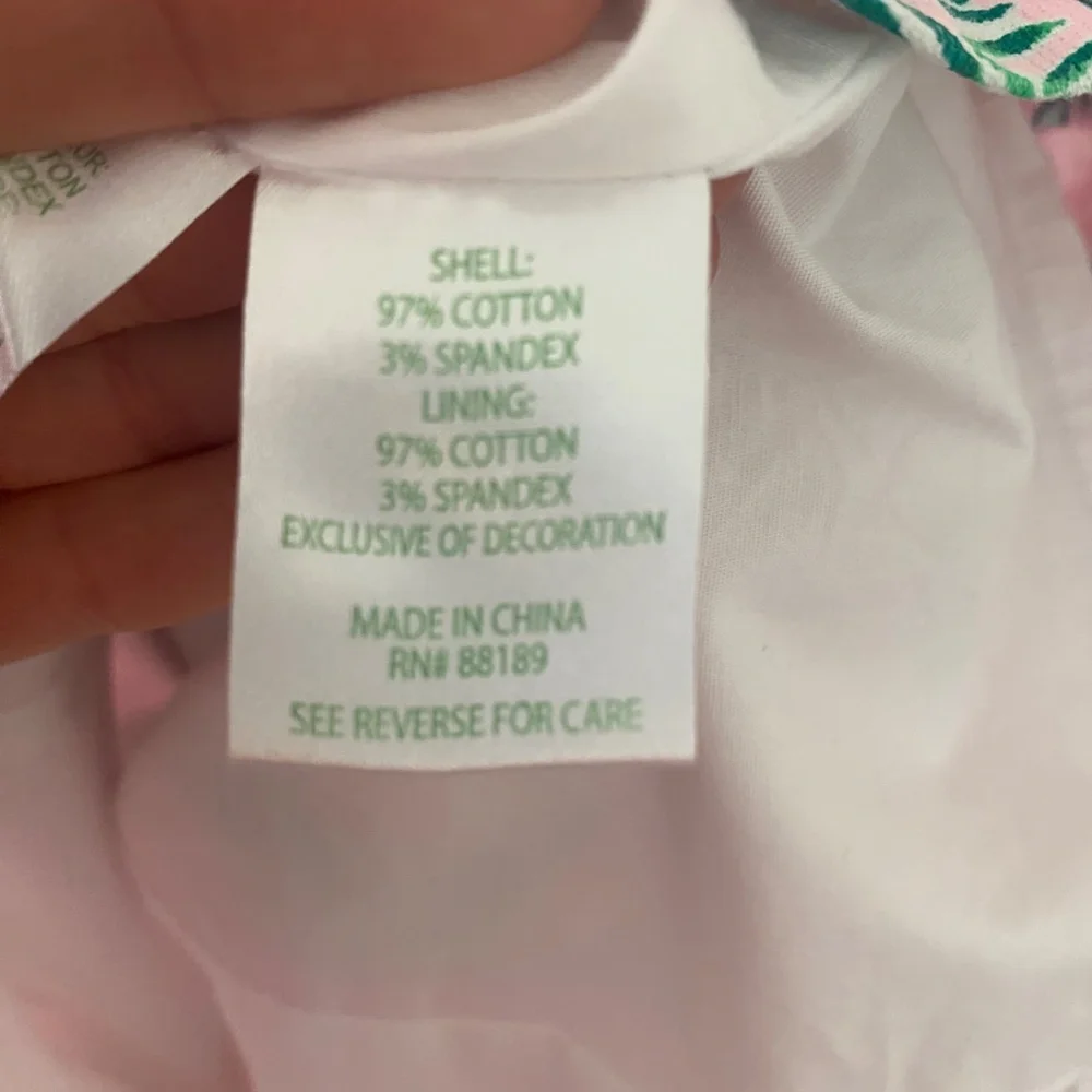 Lilly Pulitzer Mandeville Baby Always Worth It Baby Mila Stretch Shift D… - Picture 4 of 6